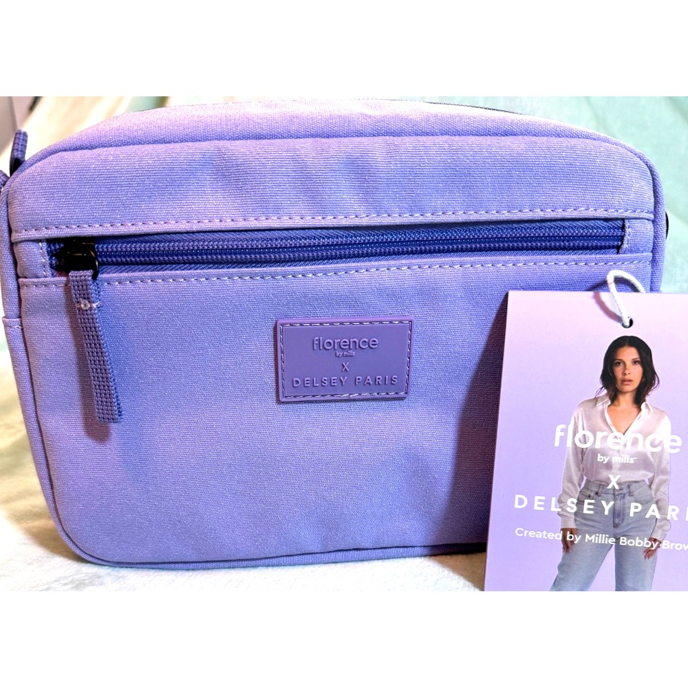 Delsey Paris Florence by Mills Ladies Lavender Free Spirit Crossbody Bag